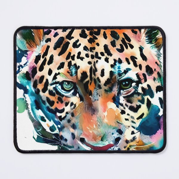 Item preview, Watercolor Leopard designed and sold by FlutterByH.
