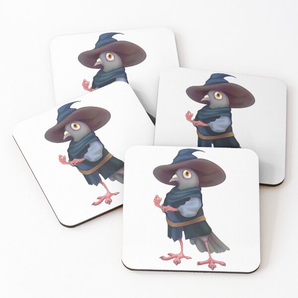 Item preview, Pigeon wizard designed and sold by Punto Illustrations.