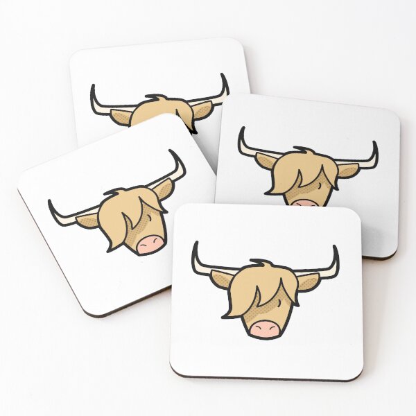 Item preview, Yellow Highland Cow designed and sold by itsgillymac.