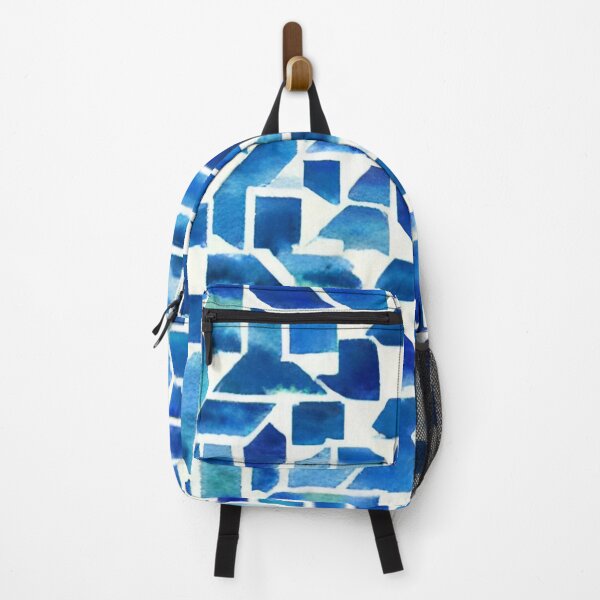 Item preview, Cool Blue Geometric Pattern designed and sold by AuraDesigner.