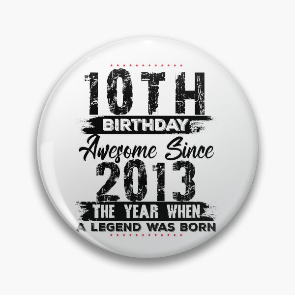Item preview, Vintage 2013 10-Year-Old Limited Edition 10th Birthday designed and sold by AJ DESIGN.