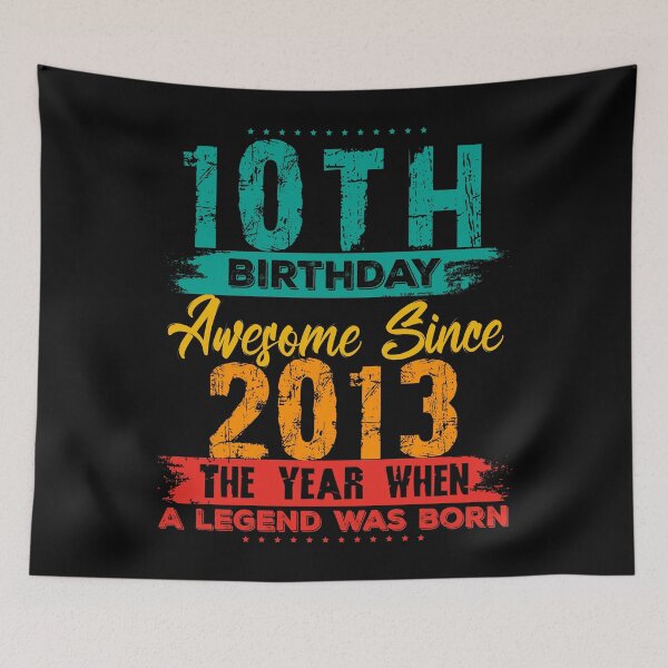 Item preview, Vintage 2013 10-Year-Old Limited Edition 10th Birthday designed and sold by AJ DESIGN.