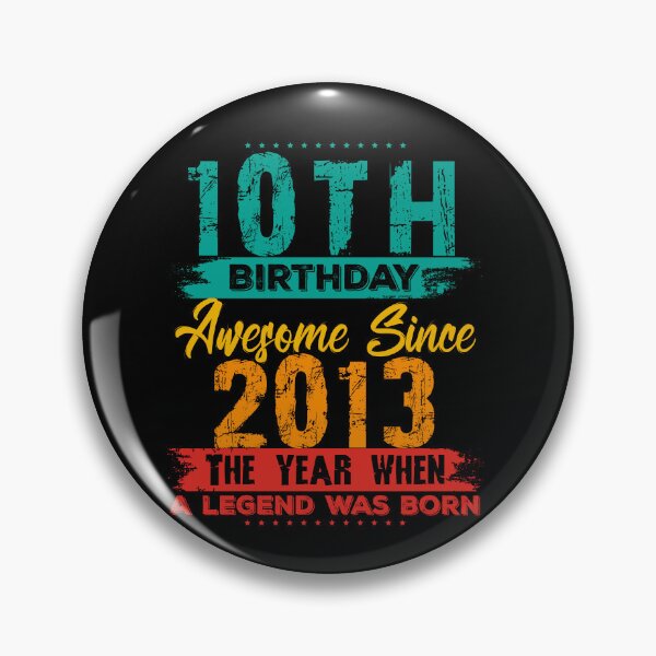Item preview, Vintage 2013 10-Year-Old Limited Edition 10th Birthday designed and sold by AJ DESIGN.