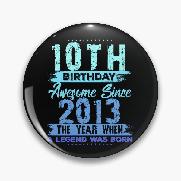Item preview, Vintage 2013 10-Year-Old Limited Edition 10th Birthday designed and sold by AJ DESIGN.