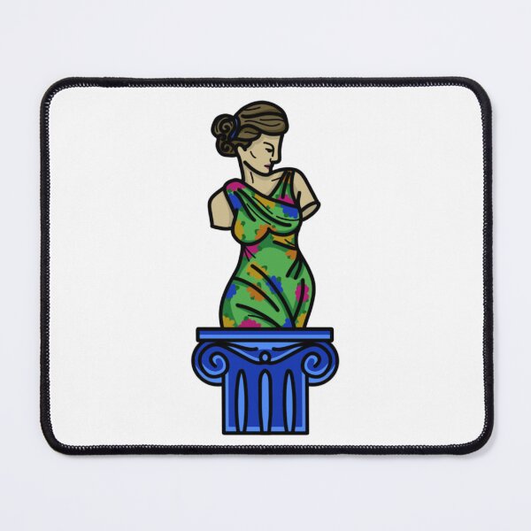Item preview, Colorful Ancient Roman Greek Bust Sculpture designed and sold by radiantdark.