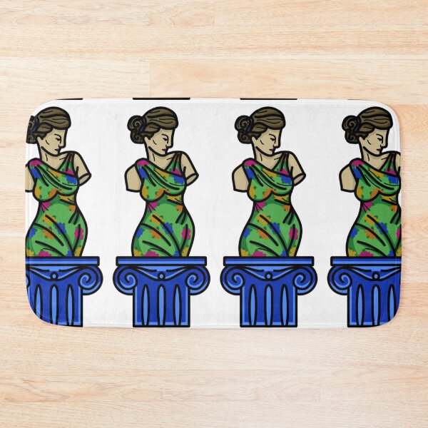 Item preview, Colorful Ancient Roman Greek Bust Sculpture designed and sold by radiantdark.