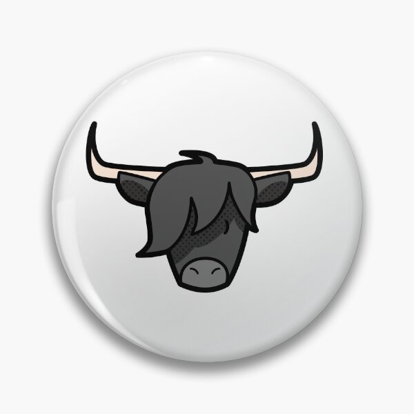 Item preview, Black Highland Cow designed and sold by itsgillymac.