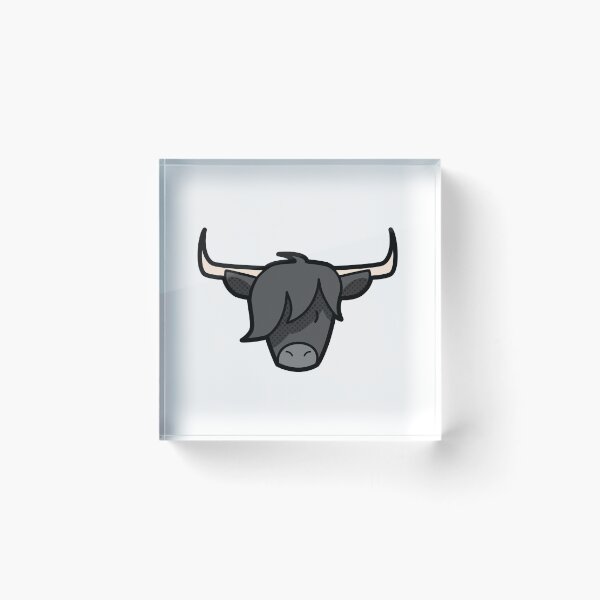 Item preview, Black Highland Cow designed and sold by itsgillymac.