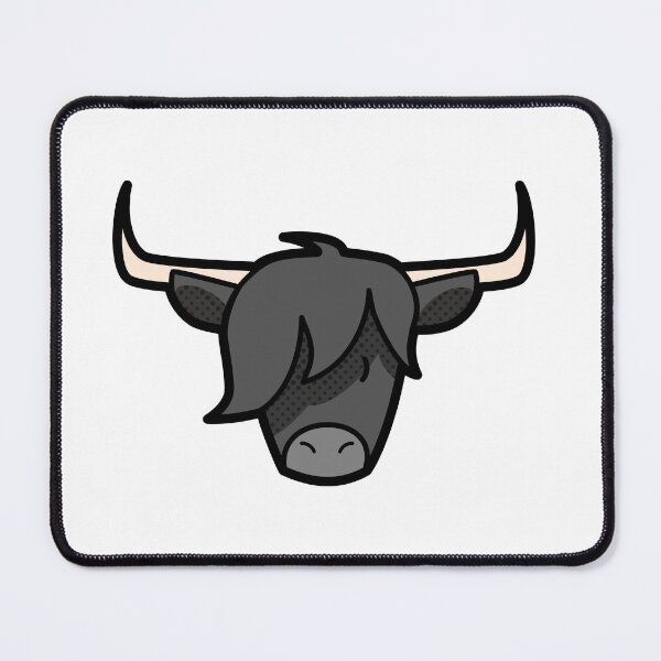 Item preview, Black Highland Cow designed and sold by itsgillymac.