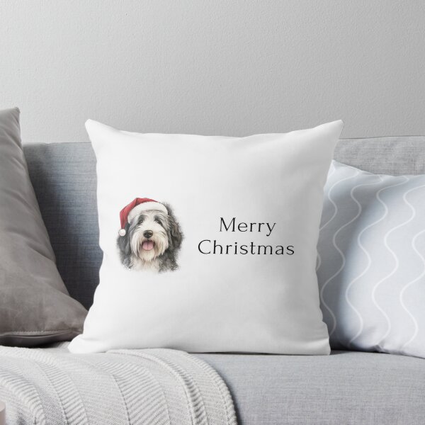 Item preview, Christmas Old English Sheepdog designed and sold by Lady Evie Designs.