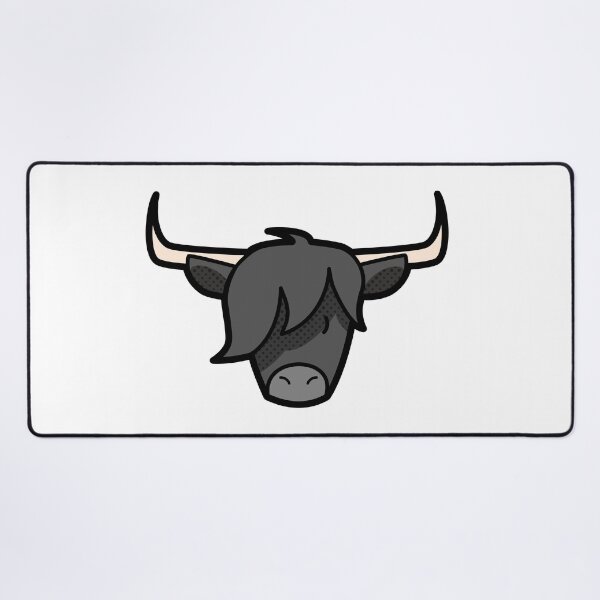 Item preview, Black Highland Cow designed and sold by itsgillymac.