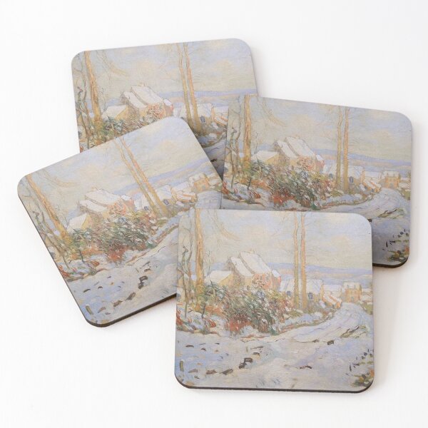 Item preview, Snow by Robert Antoine Pinchon designed and sold by tomorrowsart.