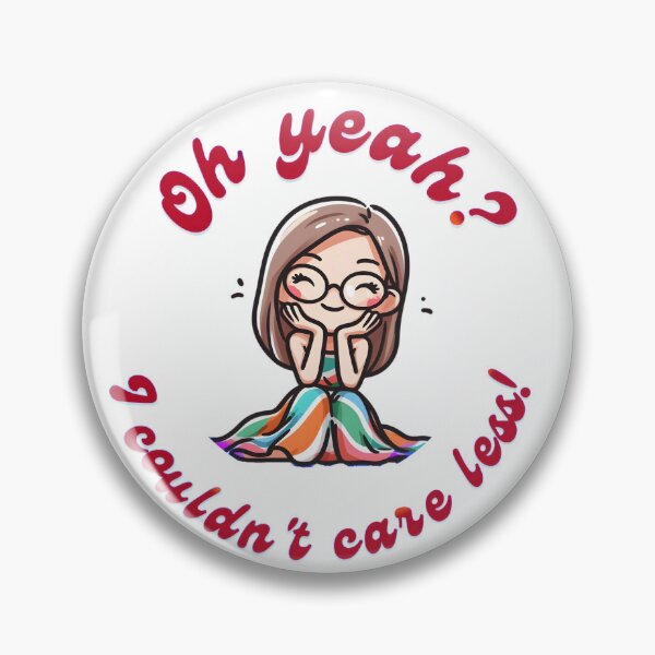 Item preview, Oh yeah? Couldn't care less - light designed and sold by violethue.