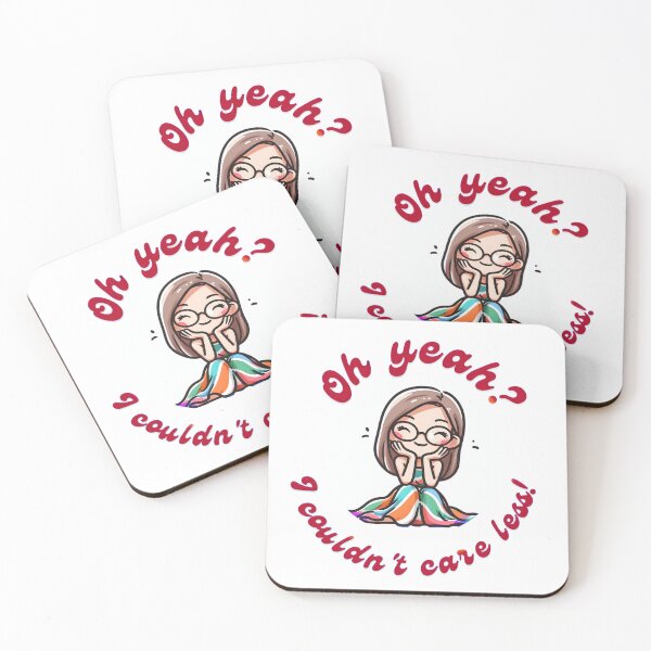 Item preview, Oh yeah? Couldn't care less - light designed and sold by violethue.