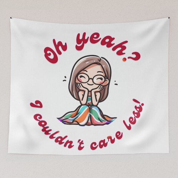 Item preview, Oh yeah? Couldn't care less - light designed and sold by violethue.