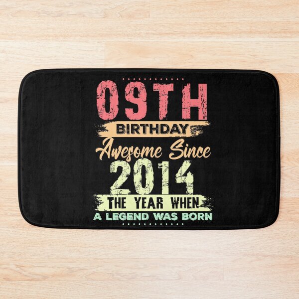 Item preview, Vintage 2014 09-Year-Old Limited Edition 09th Birthday designed and sold by AJ DESIGN.