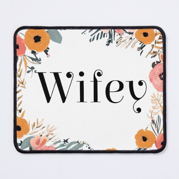 Item preview, Wifey T-shirt for the bride designed and sold by ikshvaku.