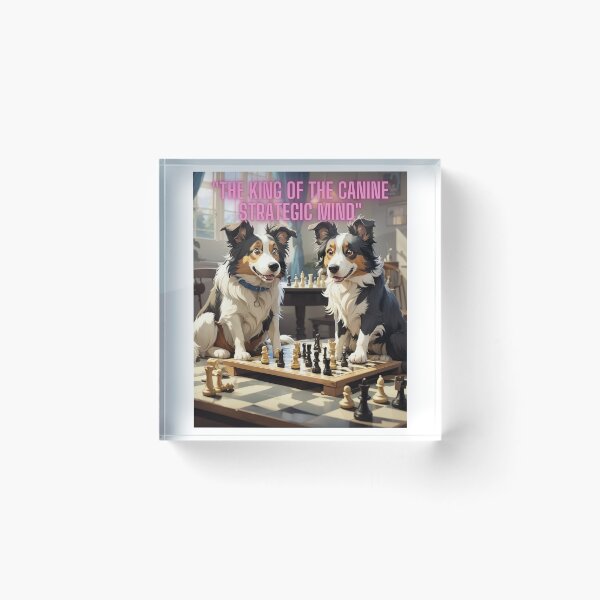 Item preview, Chess Dogs: A History of Strategic Canine Movements designed and sold by CreacionesLavin.