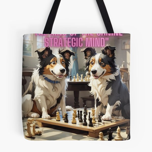 Item preview, Chess Dogs: A History of Strategic Canine Movements designed and sold by CreacionesLavin.