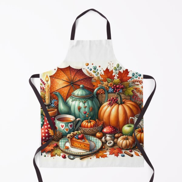 Item preview, Autumnal Tea Time designed and sold by NiftyCraftery.