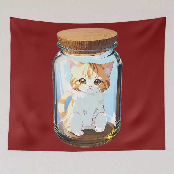 Item preview, Cat in a Jar designed and sold by MartialArtsNerd.