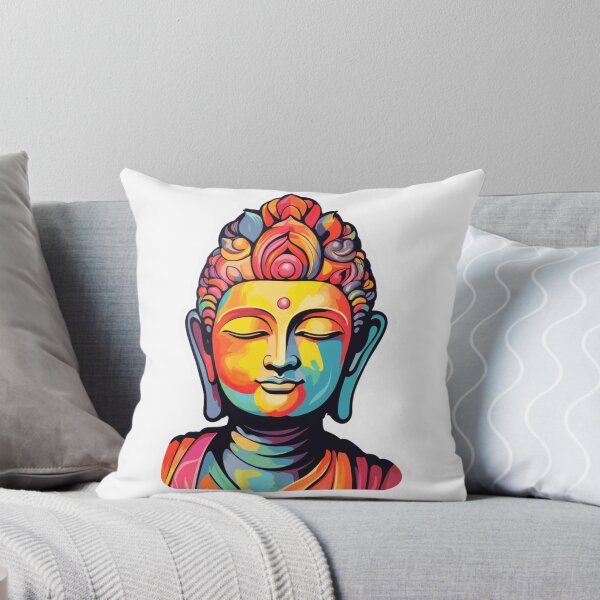 Item preview, Buddha Tie-Dye, for yoga and focus of attention , Buddha Statue designed and sold by MartynGrey.