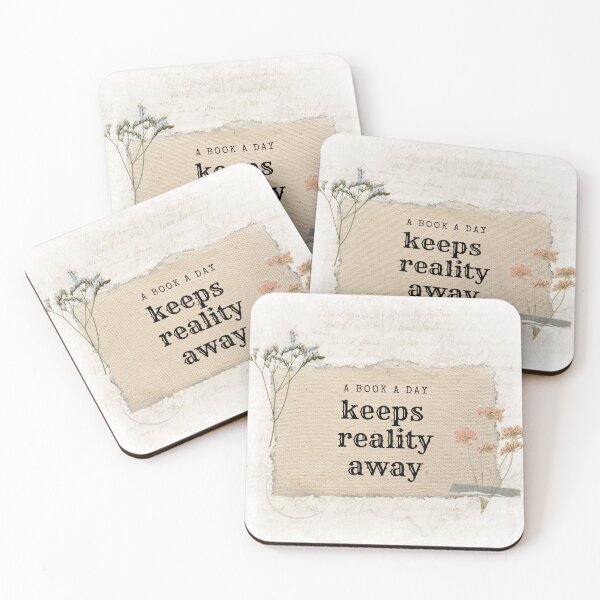 Item preview, A Book a Day Keeps Reality Away Sticker designed and sold by pinespice.
