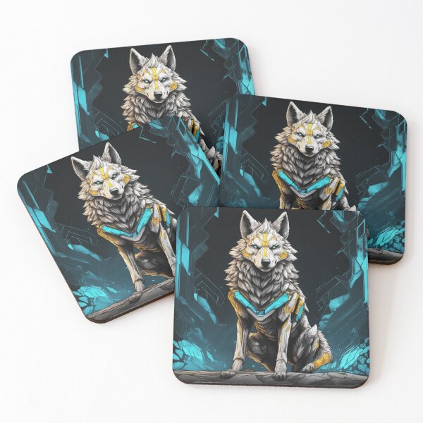 Item preview, wolf from future designed and sold by SketchysDESIGNS.
