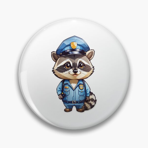 Item preview, Officer Racoon  designed and sold by LabZoidd.