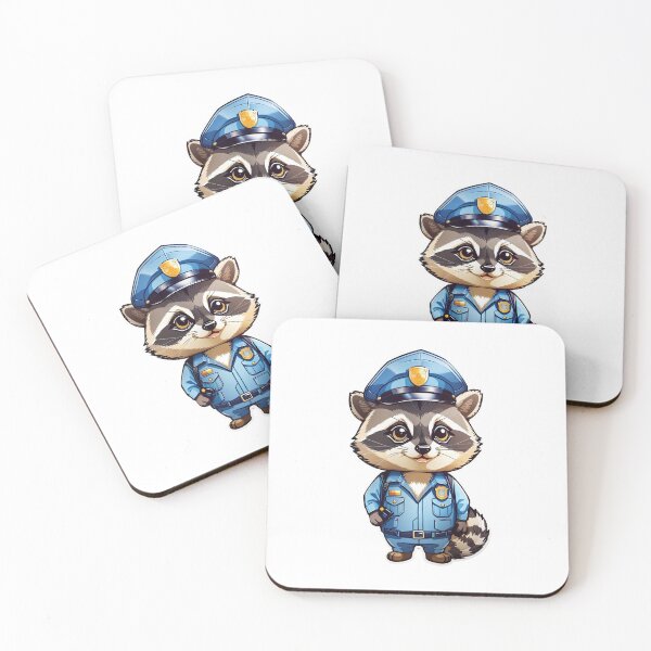 Item preview, Officer Racoon  designed and sold by LabZoidd.