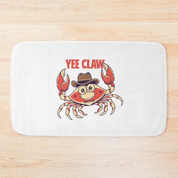 Item preview, Yee Claw Cowboy crab Yeehaw great gift idea Sticker designed and sold by lemamis.