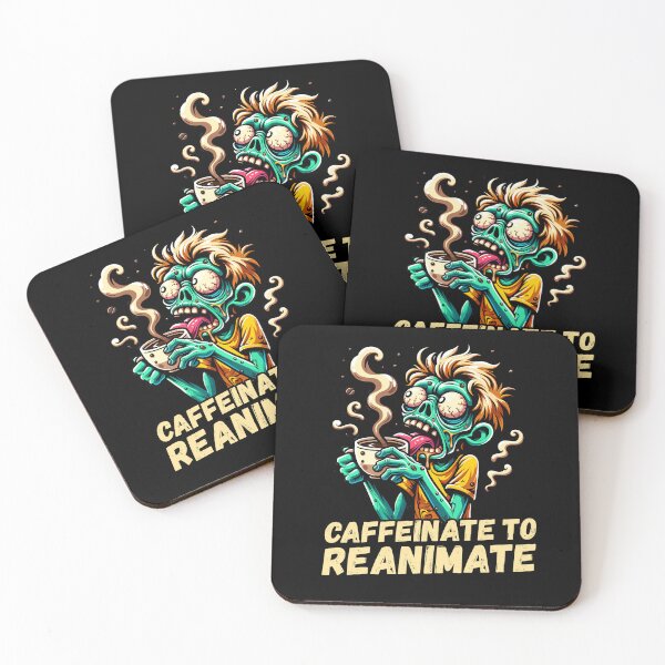Item preview, Coffee-Deprived Zombie: Morning Brew Rescue, funny design, Coffee lover design, Morning Zombie designed and sold by rattob.