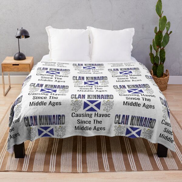Item preview, Clan Kinnaird Tartan Scottish Family Name Scotland Pride designed and sold by Mrpotts73.