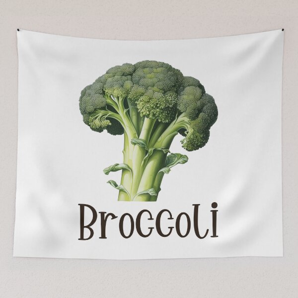 Item preview, Broccoli Illustration  designed and sold by Sketch-Shack.