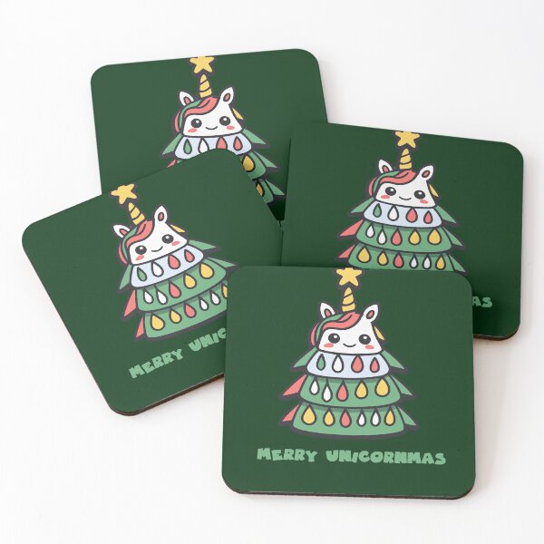 Item preview, merry unicornmas designed and sold by jkrphoto.