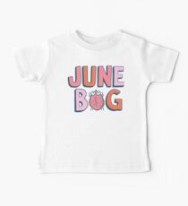 Juni Bug Onesie (Rosa) Baby T-Shirt