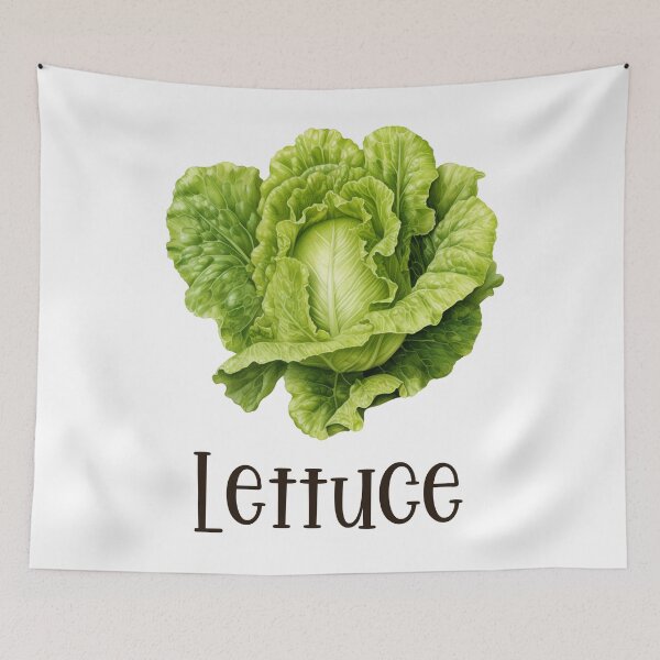 Item preview, Lettuce Illustration designed and sold by Sketch-Shack.