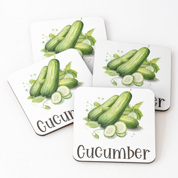 Item preview, Cucumber Illustration designed and sold by Sketch-Shack.