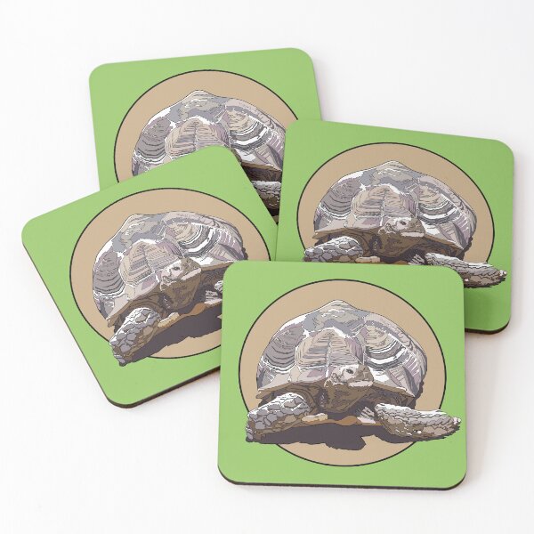 Artikelvorschau, Wüstenschildkröte | Geschenk für Schildkröten oder Schildkrötenliebhaber entworfen und verkauft von Marian Murdoch.