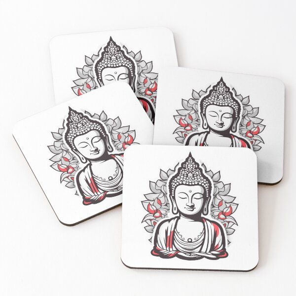Item preview, Buddha Black White , buddha Modern art home decoration designed and sold by MartynGrey.