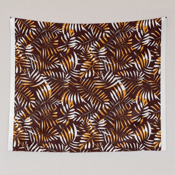 Item preview, Tropical leaves designed and sold by Alessandro Remo Mazzoni Remotextiles.