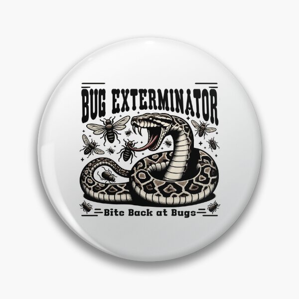 Item preview, Exterminator Bite Back at Bugs Python designed and sold by ElLocoMus.