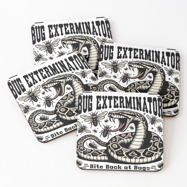 Item preview, Exterminator Bite Back at Bugs Python designed and sold by ElLocoMus.