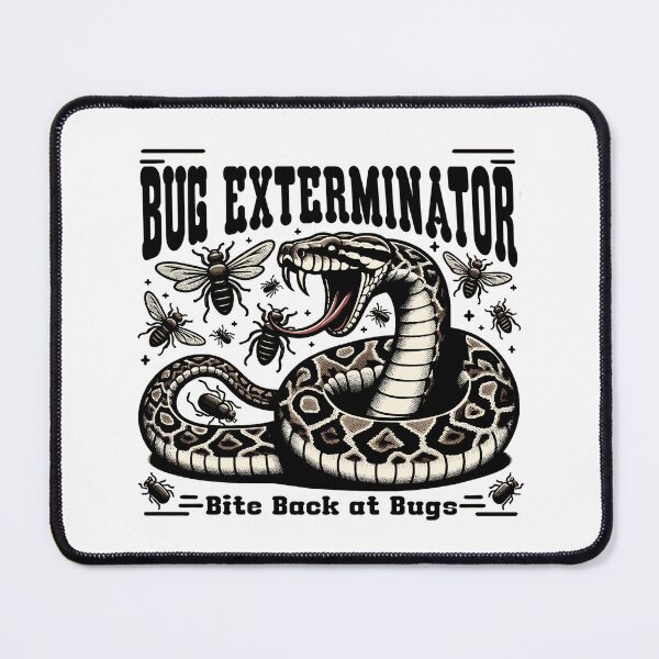 Item preview, Exterminator Bite Back at Bugs Python designed and sold by ElLocoMus.