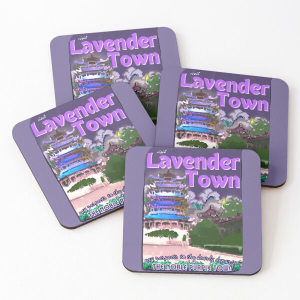 Item preview, Lavender Town Travel Poster designed and sold by Radio Society.