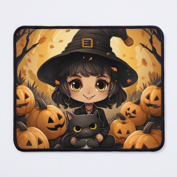 Item preview, Enchanting Witch and Cat designed and sold by Laerguldir.