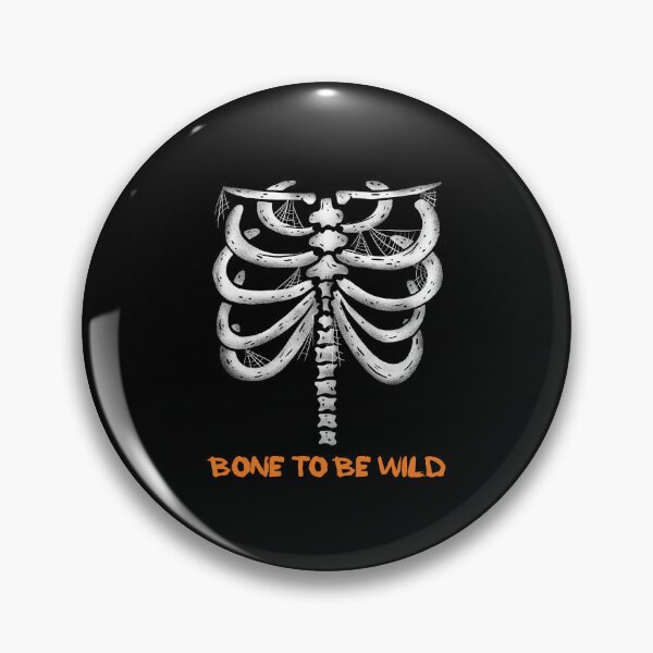 Item preview, Bad to the Bone - Skeleton Tee designed and sold by teecraftstudios.