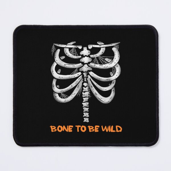 Item preview, Bad to the Bone - Skeleton Tee designed and sold by teecraftstudios.