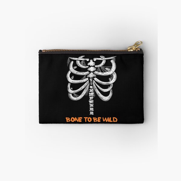 Item preview, Bad to the Bone - Skeleton Tee designed and sold by teecraftstudios.