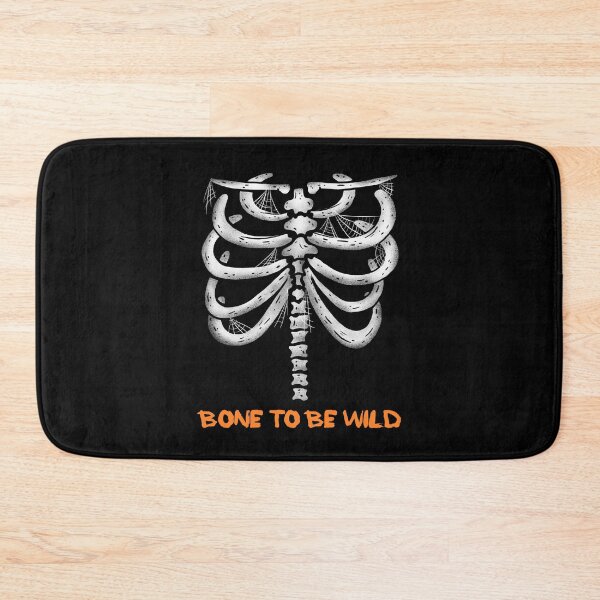 Item preview, Bad to the Bone - Skeleton Tee designed and sold by teecraftstudios.